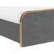 Tometi Chacha Grey Bed, Full